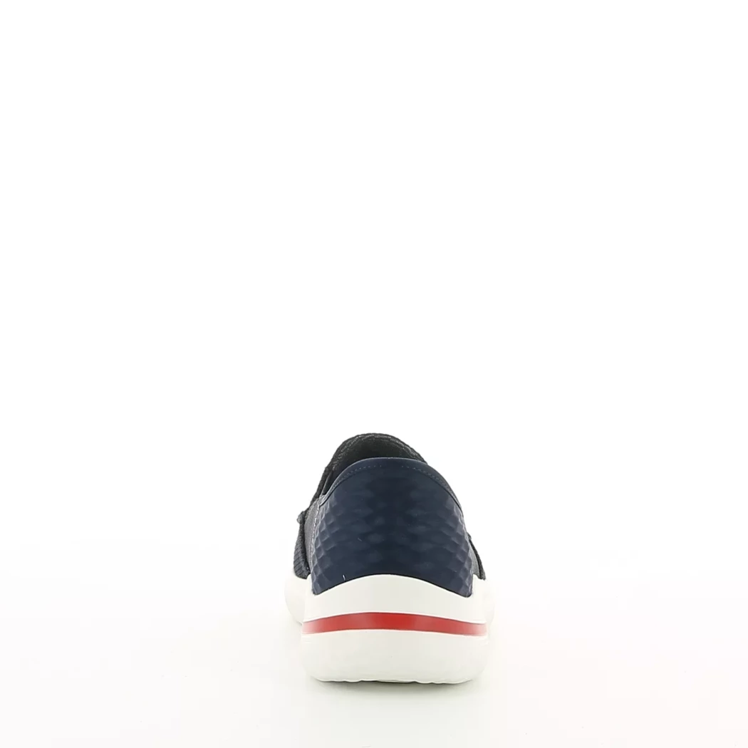 Image (3) de la chaussures Skechers - Baskets Bleu en Textile