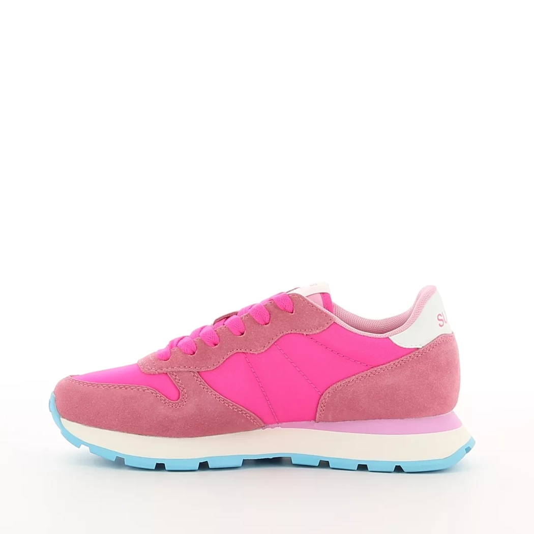 Image (4) de la chaussures Sun68 - Baskets Rose en Cuir nubuck Image (4) de la chaussures Sun68 - Baskets Rose en Cuir nubuck