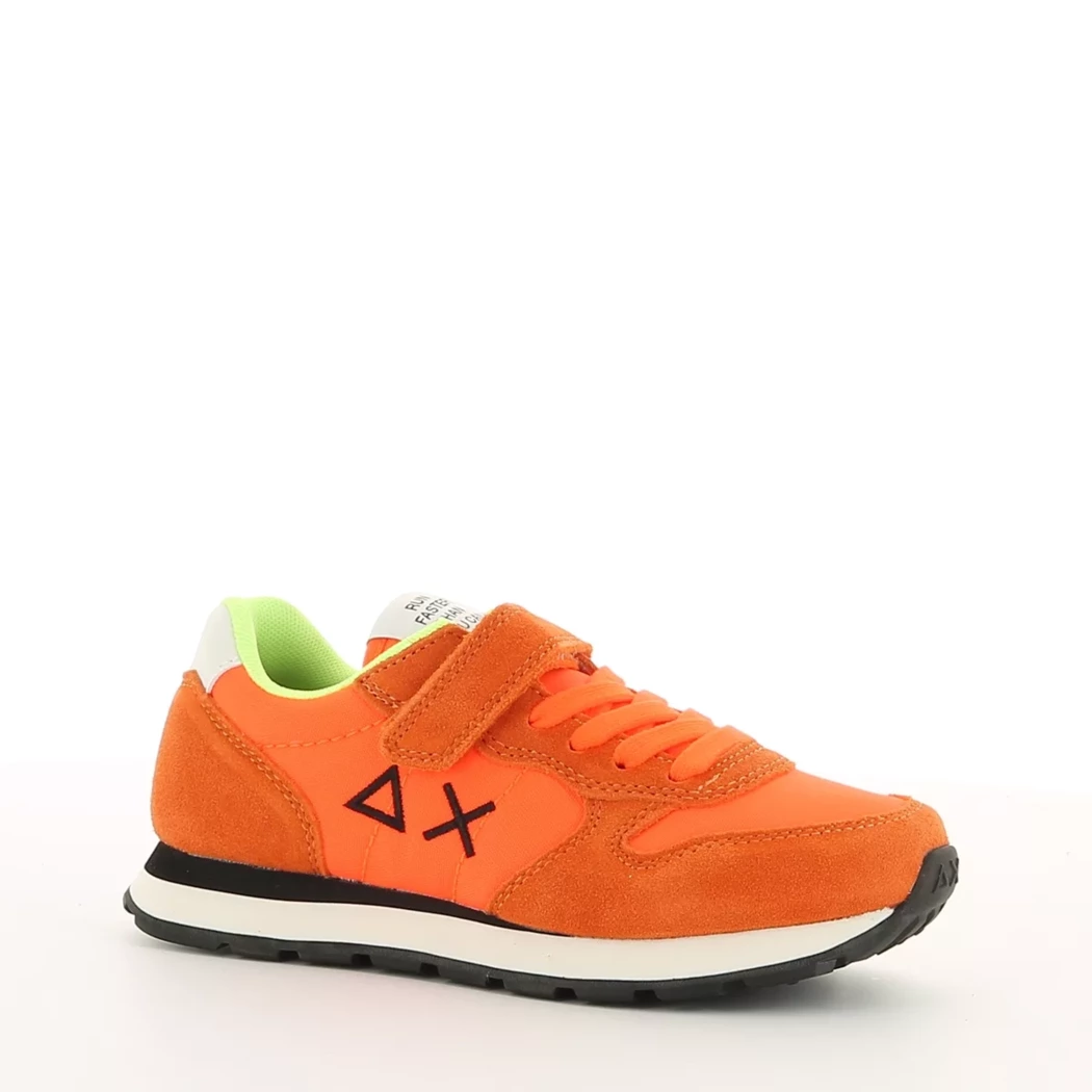 Image (1) de la chaussures Sun68 - Baskets Orange en Cuir nubuck Image (1) de la chaussures Sun68 - Baskets Orange en Cuir nubuck
