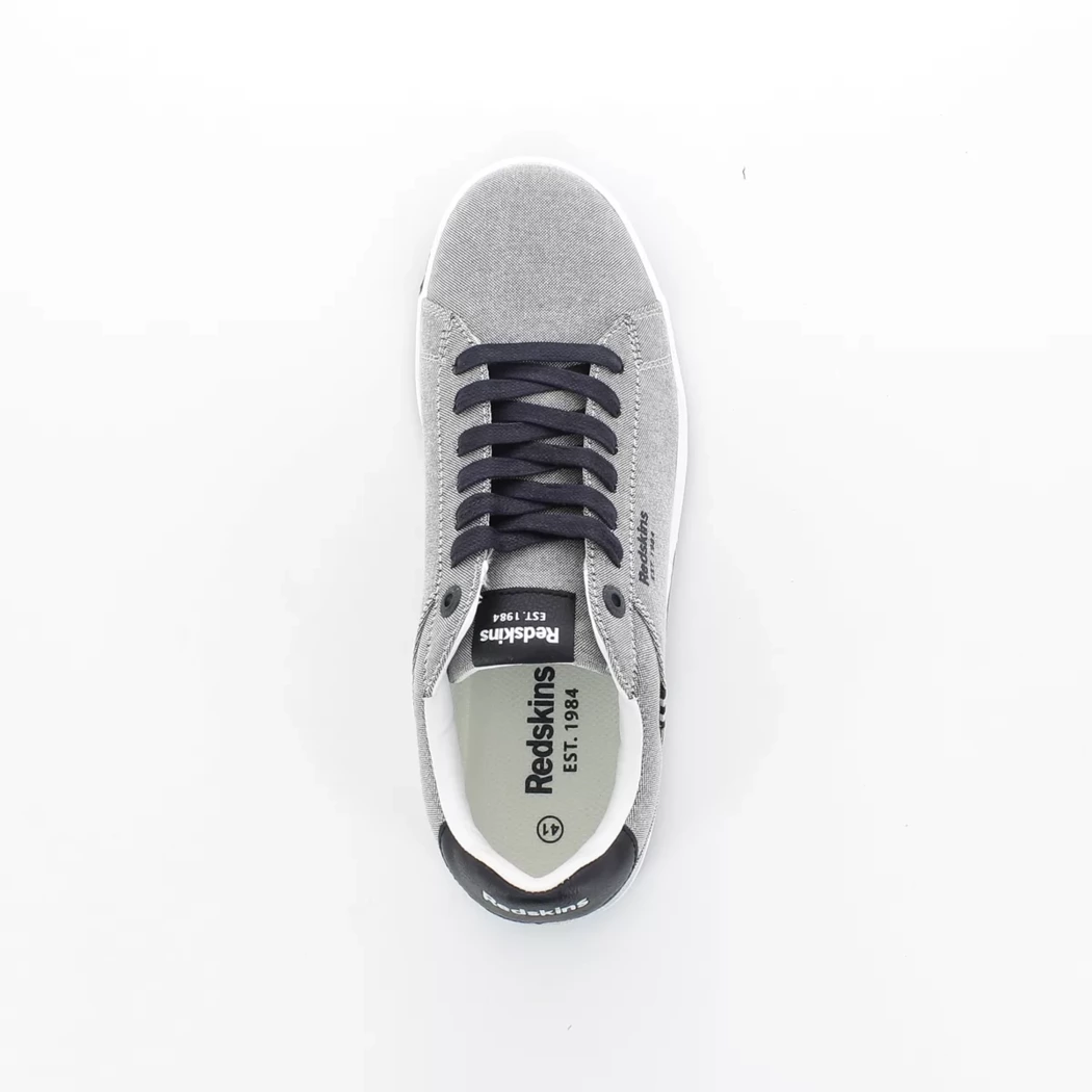 Image (6) de la chaussures Redskins - Baskets Gris en Textile