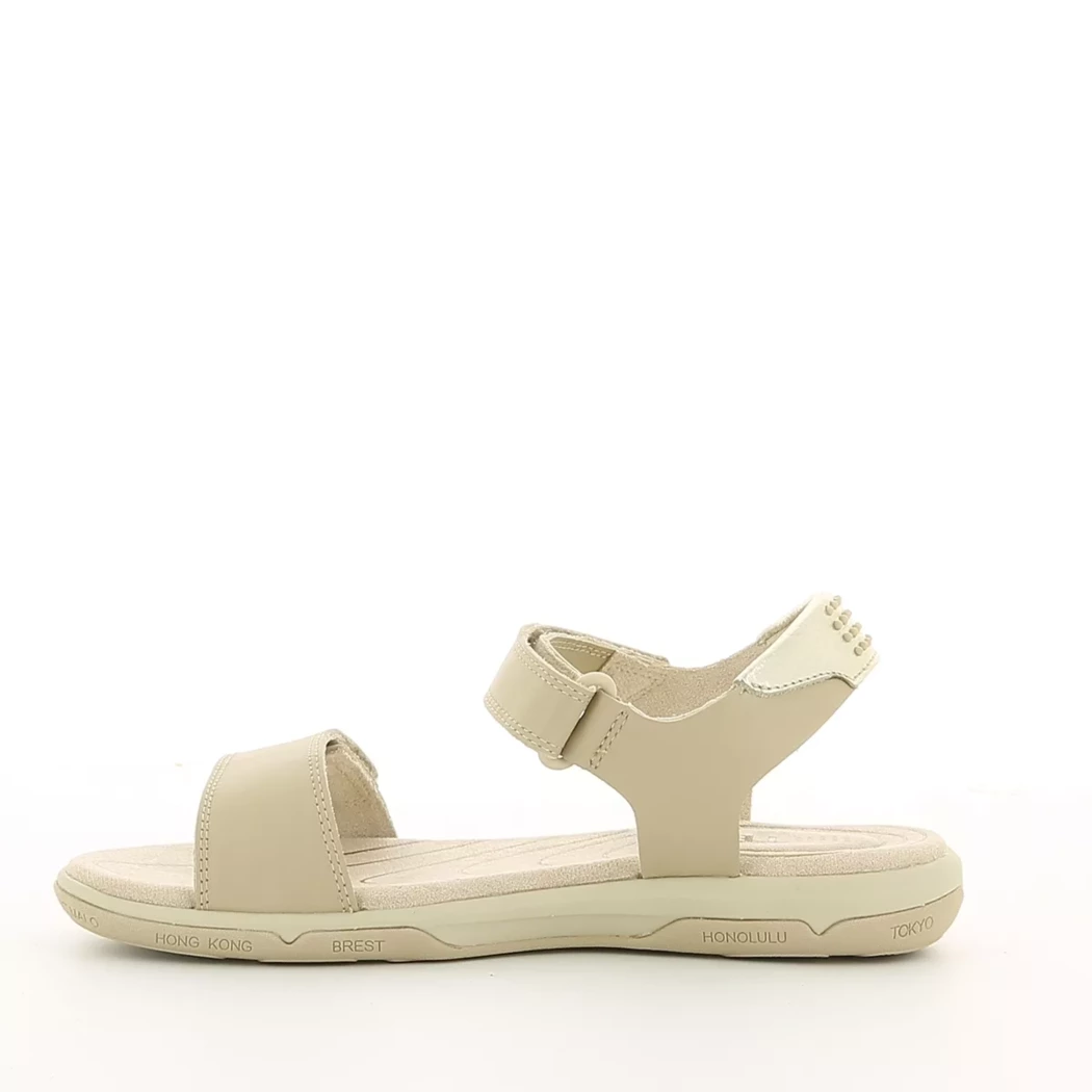 Image (4) de la chaussures Tbs - Sandales et Nu-Pieds Beige en Cuir Image (4) de la chaussures Tbs - Sandales et Nu-Pieds Beige en Cuir