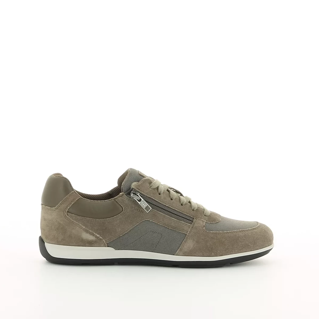 Image (2) de la chaussures Geox - Baskets Taupe en Cuir nubuck Image (2) de la chaussures Geox - Baskets Taupe en Cuir nubuck