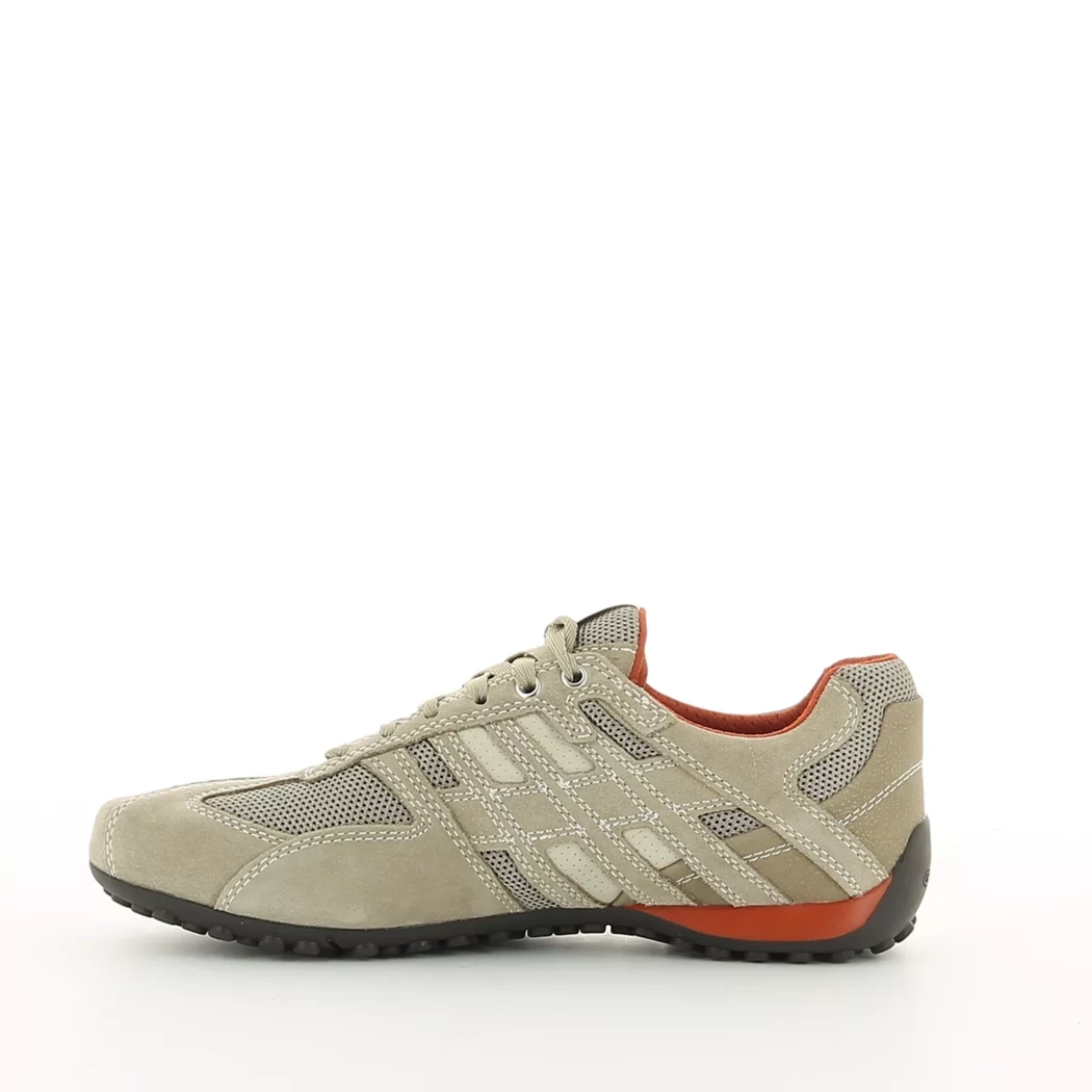 Image (4) de la chaussures Geox - Baskets Taupe en Cuir nubuck Image (4) de la chaussures Geox - Baskets Taupe en Cuir nubuck