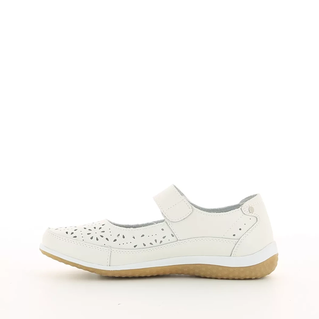 Image (4) de la chaussures Desir De Fuite - Ballerines Blanc en Cuir Image (4) de la chaussures Desir De Fuite - Ballerines Blanc en Cuir
