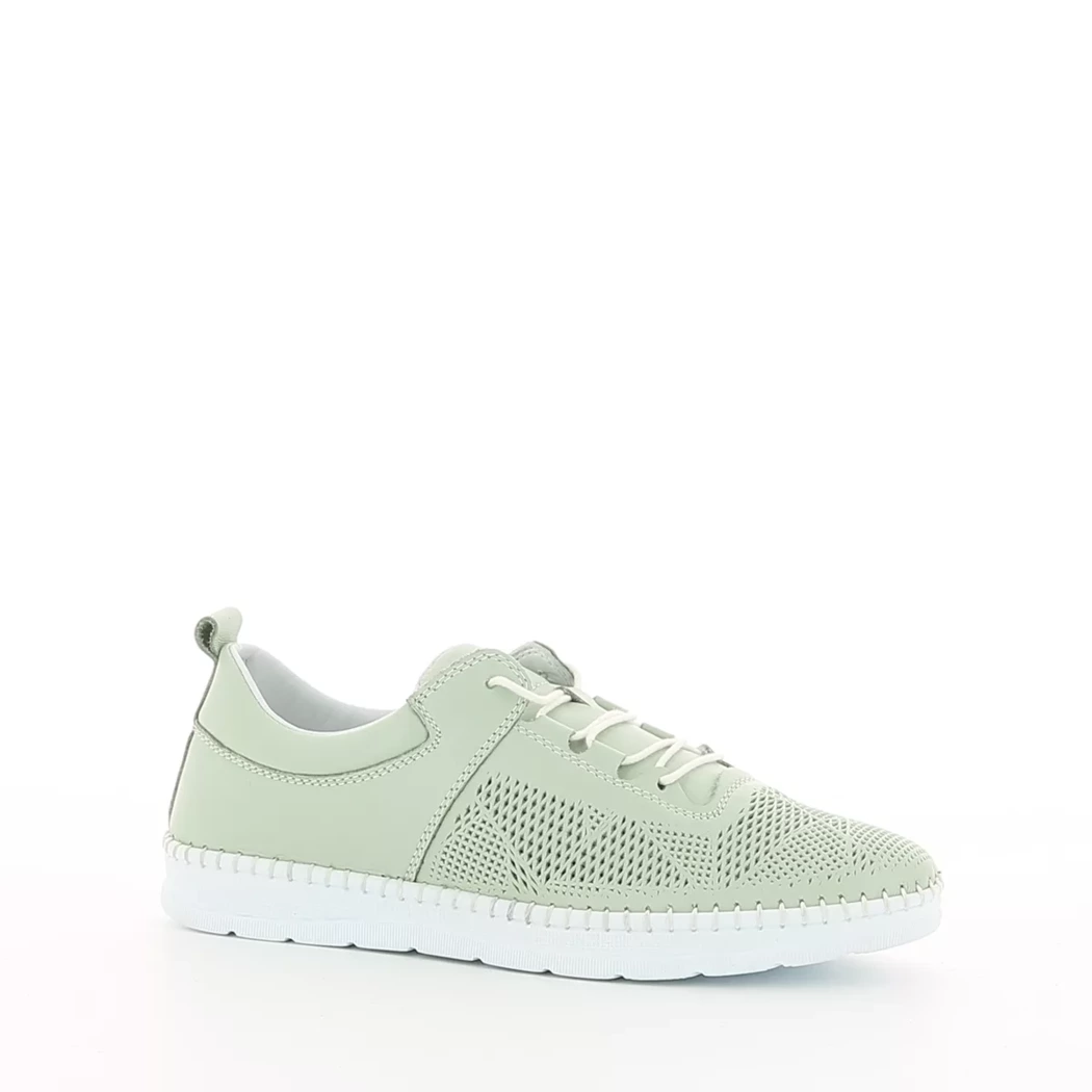 Image (1) de la chaussures Cosmos Comfort - Baskets Vert en Cuir