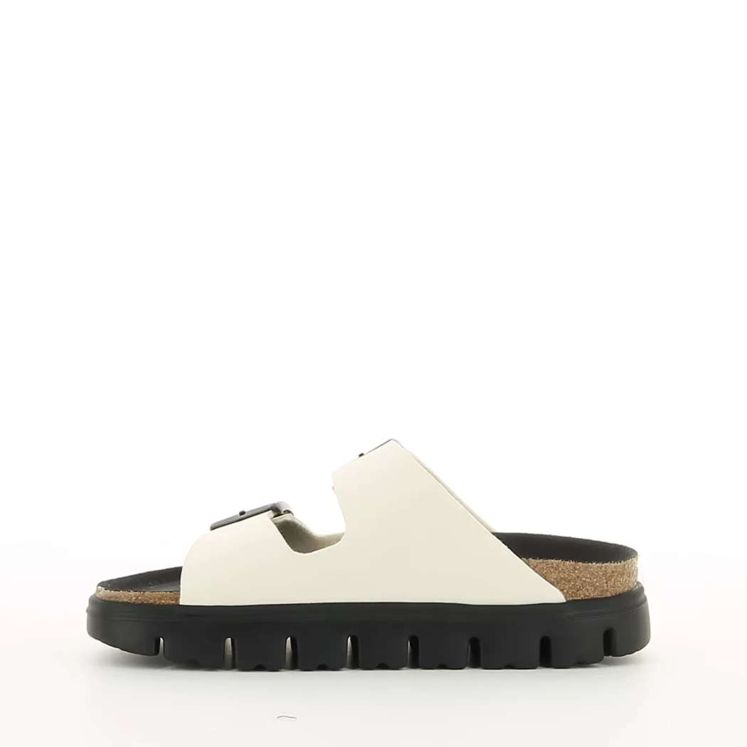 Image (4) de la chaussures Birkenstock - Mules et Sabots Beige en Cuir synthétique Image (4) de la chaussures Birkenstock - Mules et Sabots Beige en Cuir synthétique