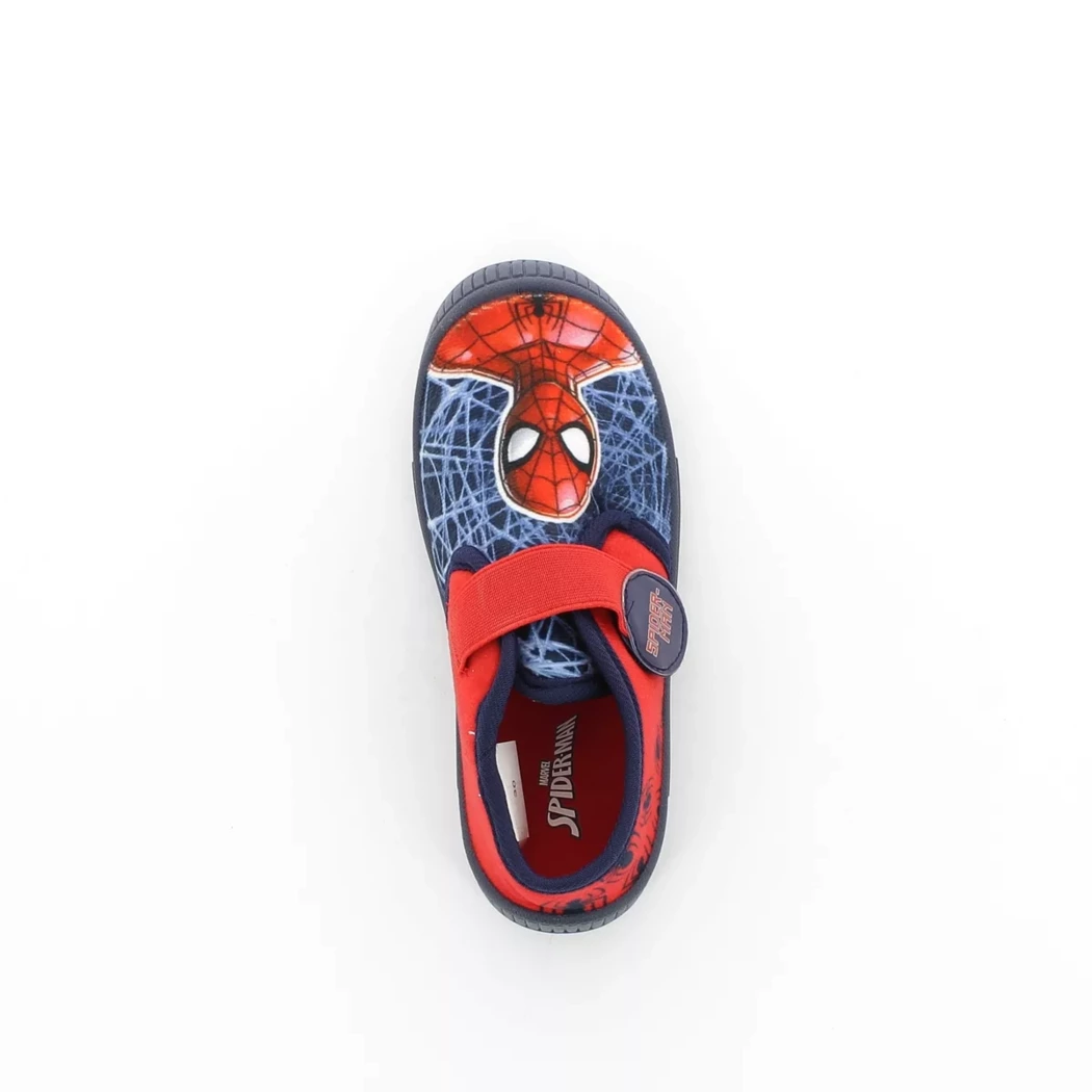 Image (6) de la chaussures Spiderman - Pantoufles et Chaussons Bleu en Textile