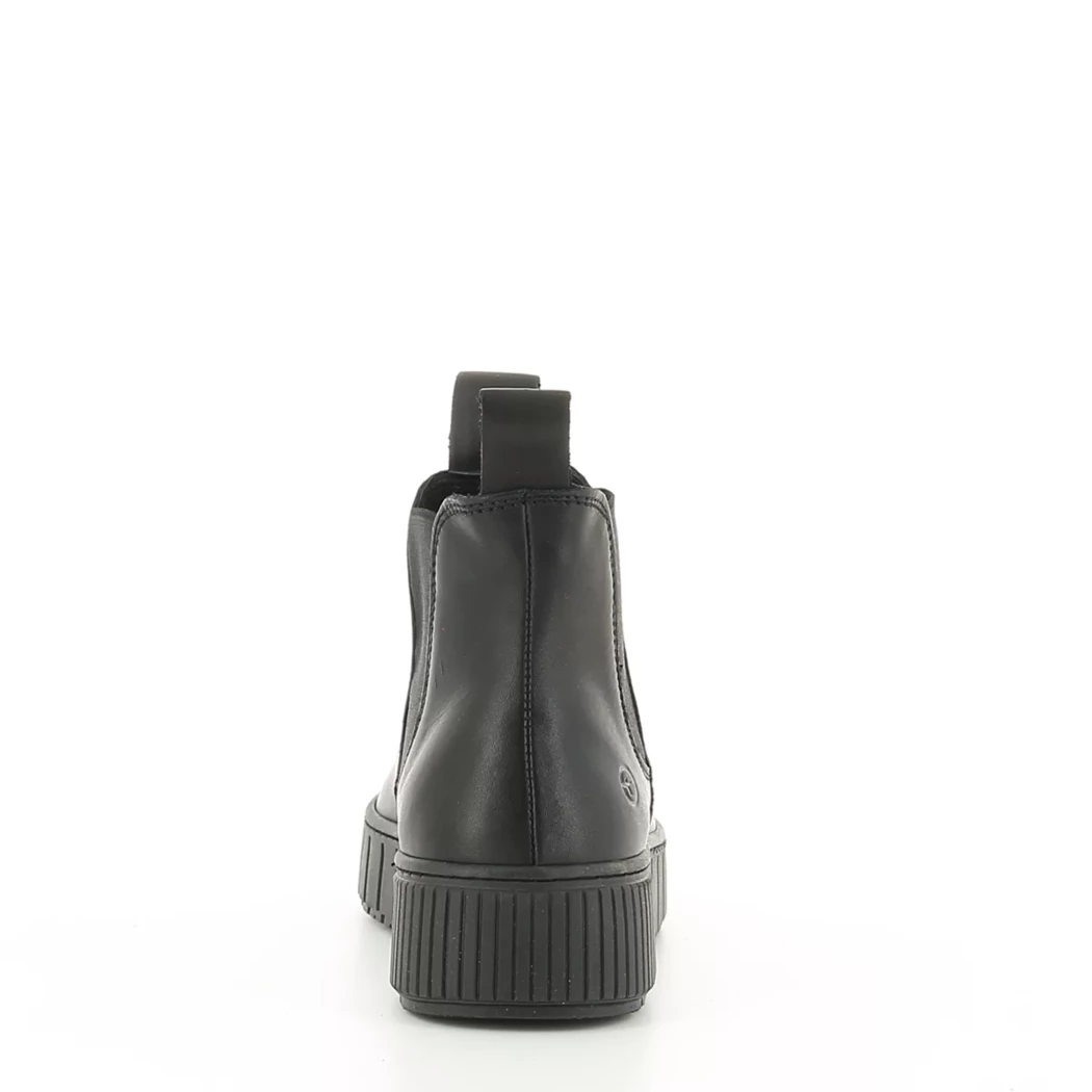 Image (3) de la chaussures Tamaris - Boots Noir en Cuir
