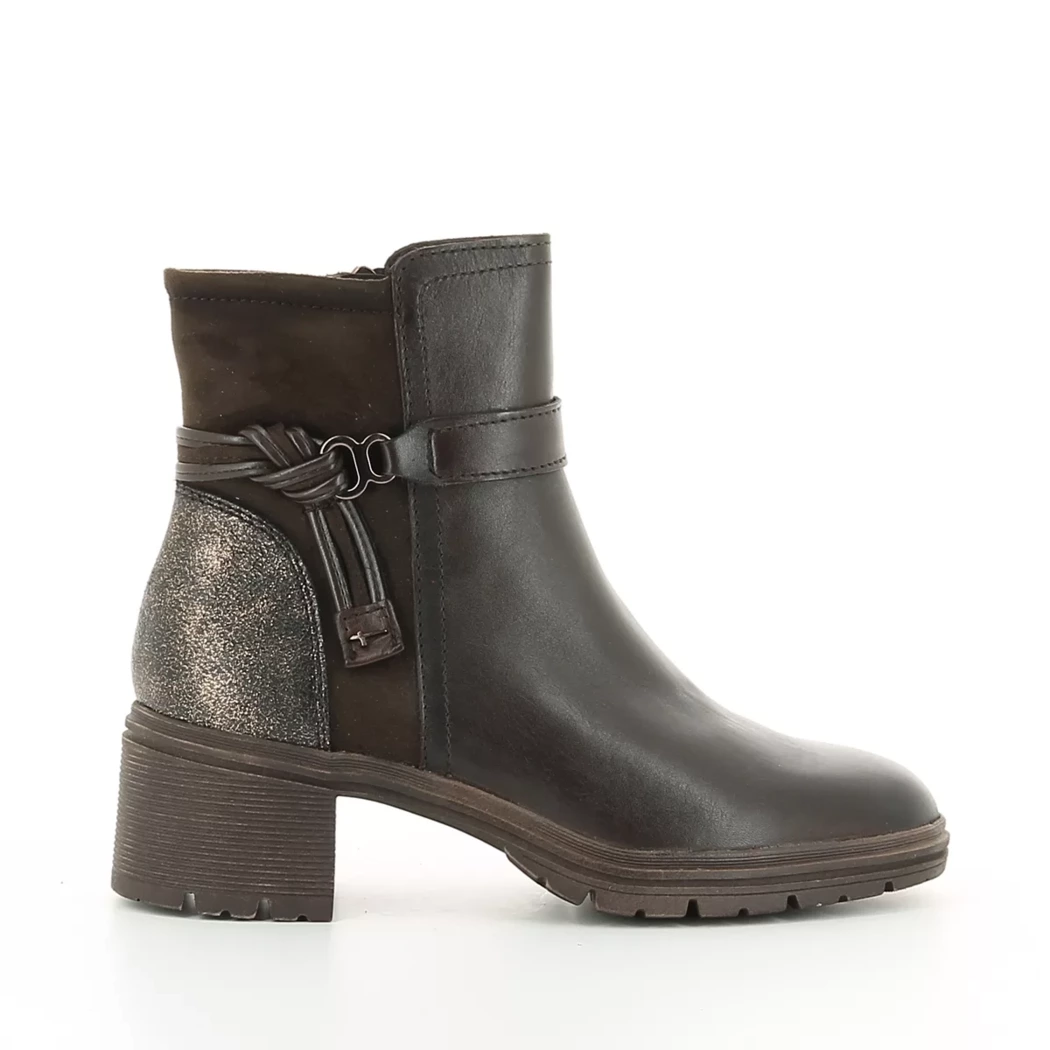 Image (2) de la chaussures Tamaris - Boots Marron en Cuir Image (2) de la chaussures Tamaris - Boots Marron en Cuir