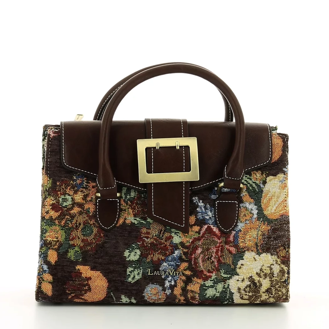 Image (1) de la chaussures Laura Vita - Sacs à main Marron en Cuir synthétique