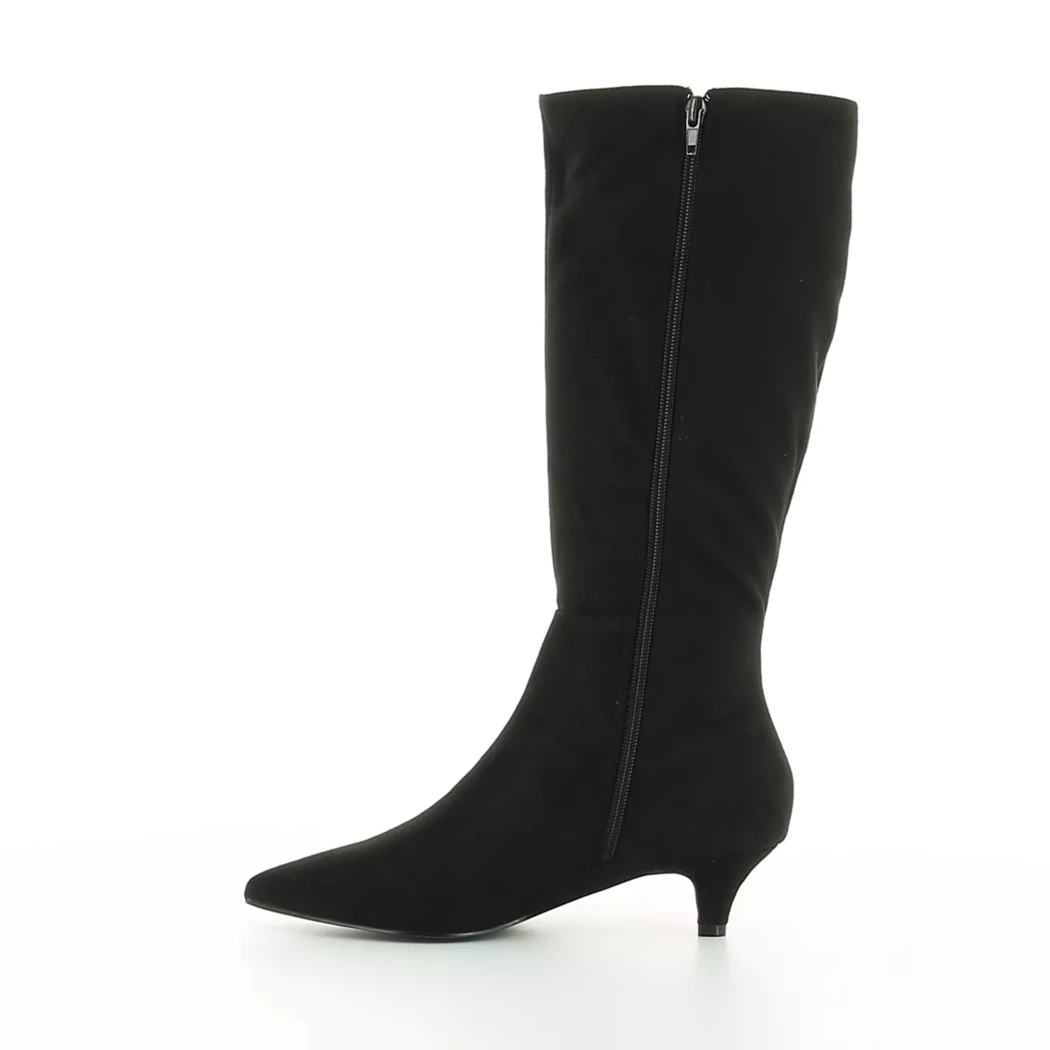 Image (4) de la chaussures Smart Standard - Bottes Noir en Cuir synthétique