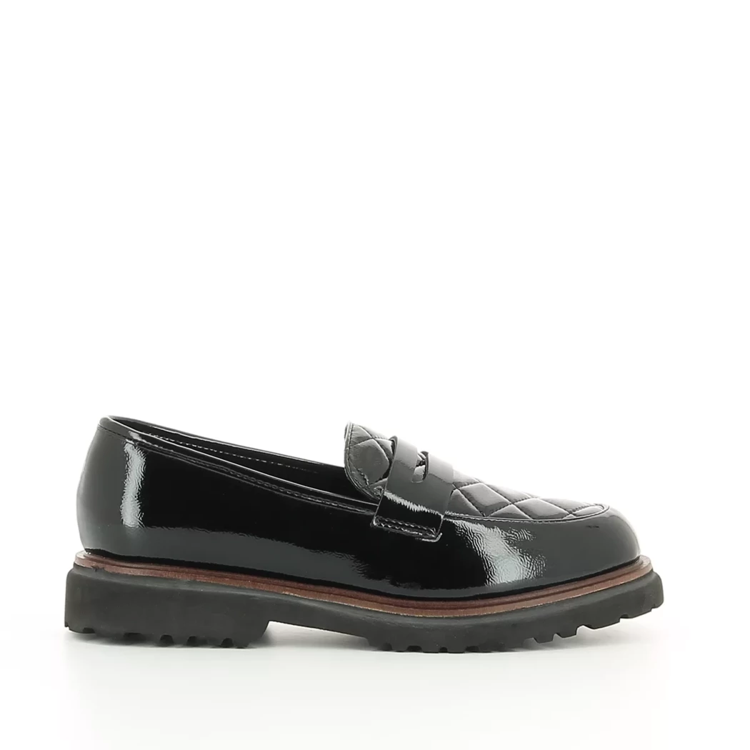 Image (2) de la chaussures Smart Standard - Mocassins Noir en Cuir synthétique
