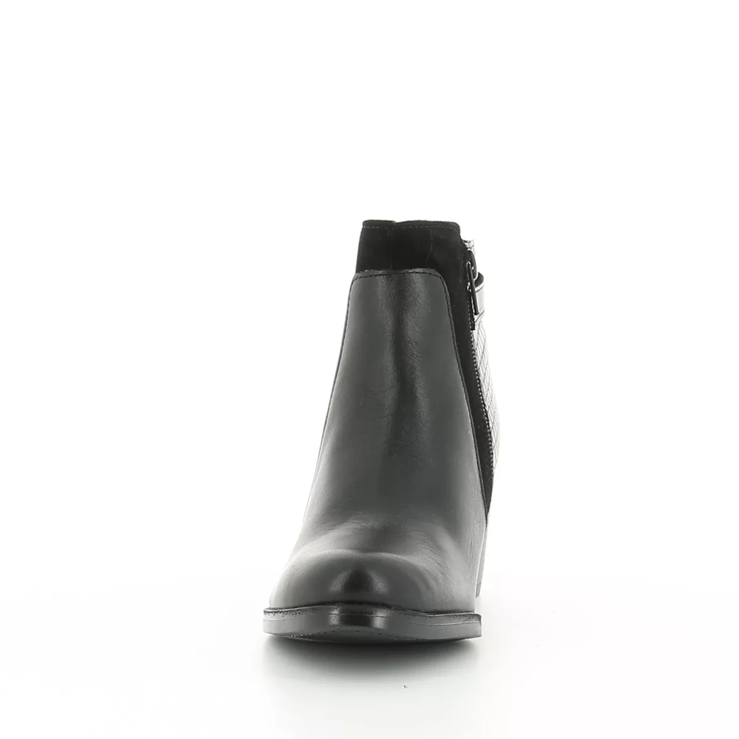 Image (5) de la chaussures Simplement B - Boots Noir en Cuir