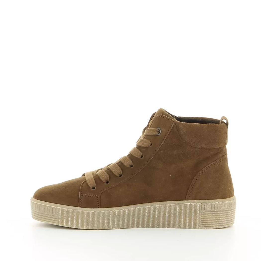 Image (4) de la chaussures Gabor - Bottines Cuir naturel / Cognac en Cuir nubuck