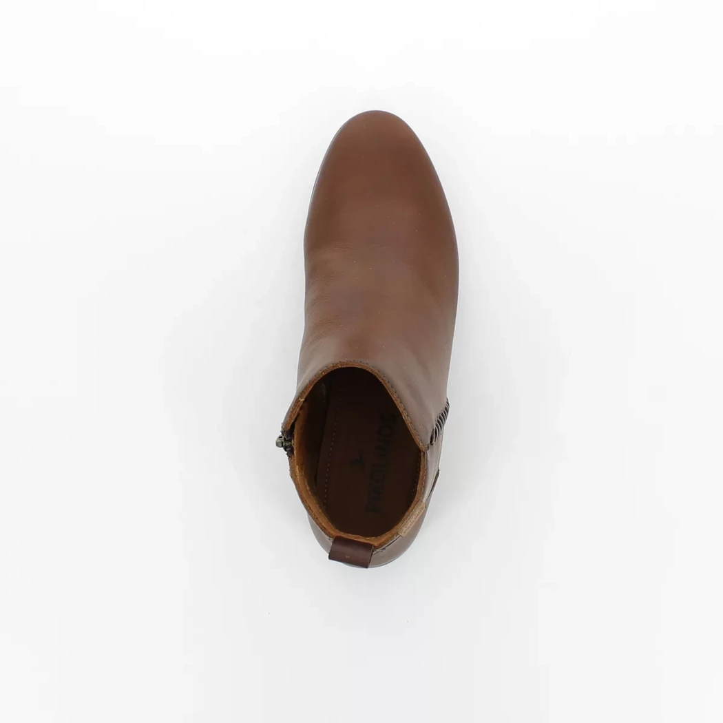 Image (6) de la chaussures Pikolinos - Boots Cuir naturel / Cognac en Cuir