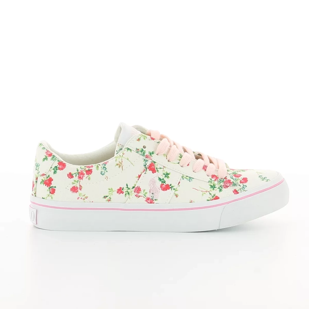 Image (2) de la chaussures Ralph Lauren - Baskets Beige en Textile Image (2) de la chaussures Ralph Lauren - Baskets Beige en Textile