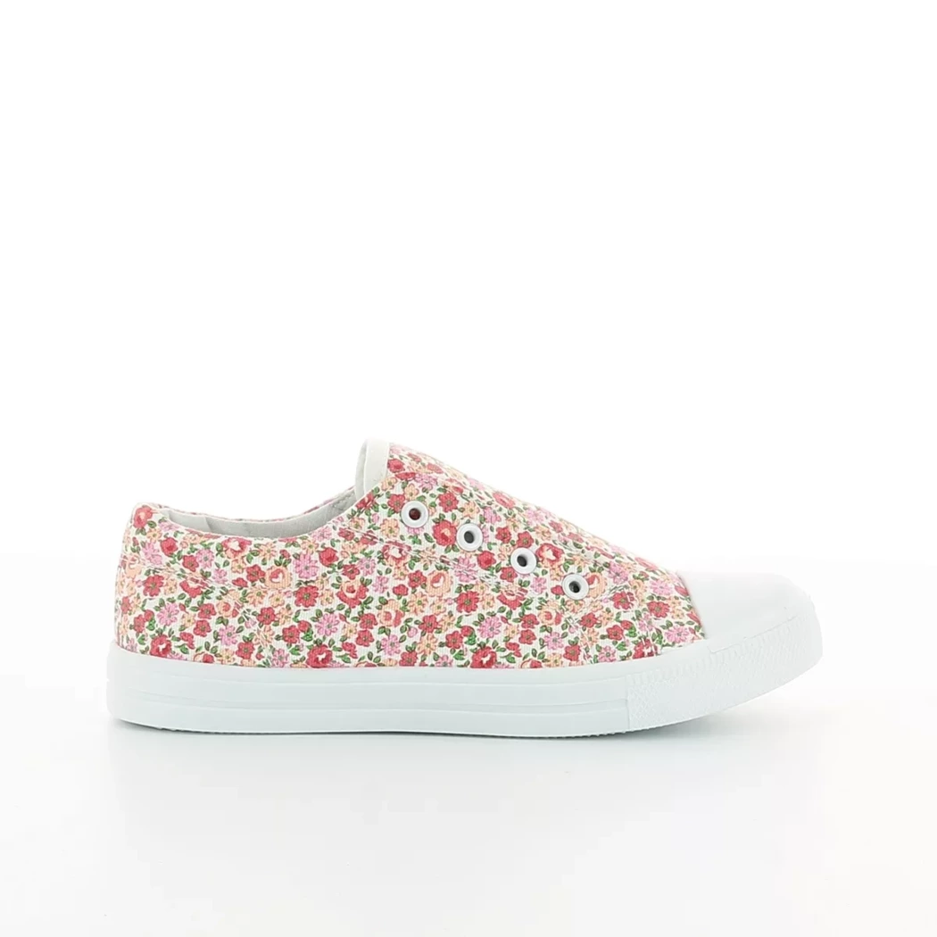 Image (2) de la chaussures BBS - Baskets Blanc en Textile Image (2) de la chaussures BBS - Baskets Blanc en Textile