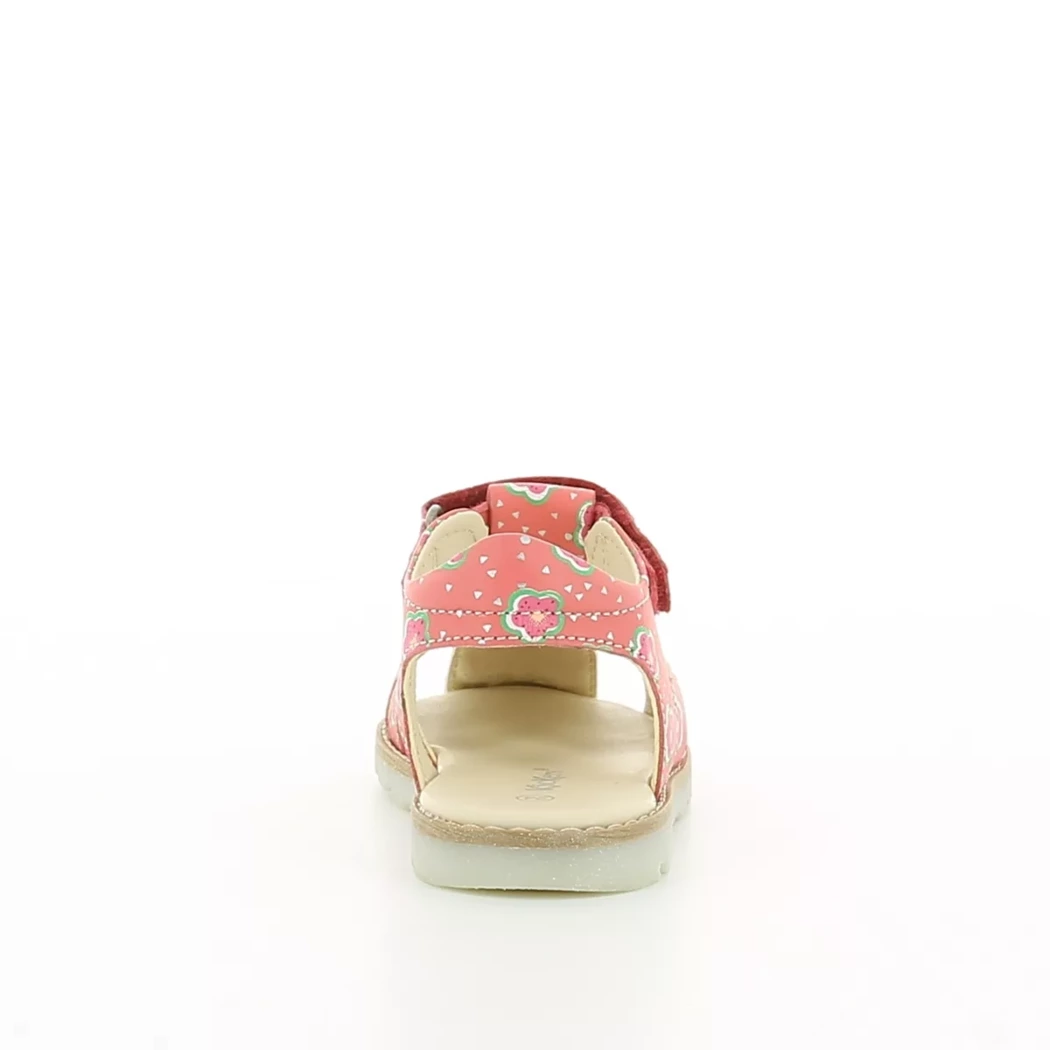 Image (3) de la chaussures Kickers - Sandales et Nu-Pieds Rose en Cuir Image (3) de la chaussures Kickers - Sandales et Nu-Pieds Rose en Cuir