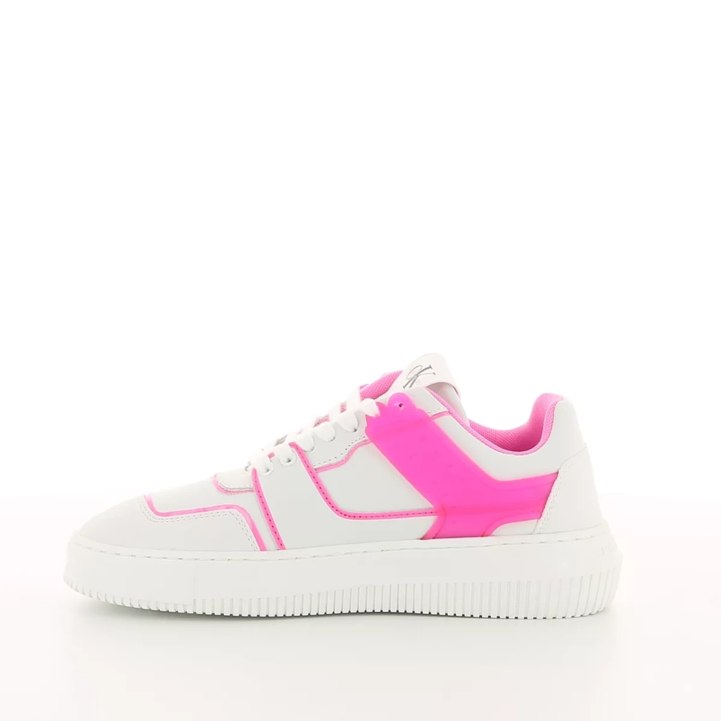 Image (4) de la chaussures Calvin Klein - Baskets Blanc en Cuir Image (4) de la chaussures Calvin Klein - Baskets Blanc en Cuir