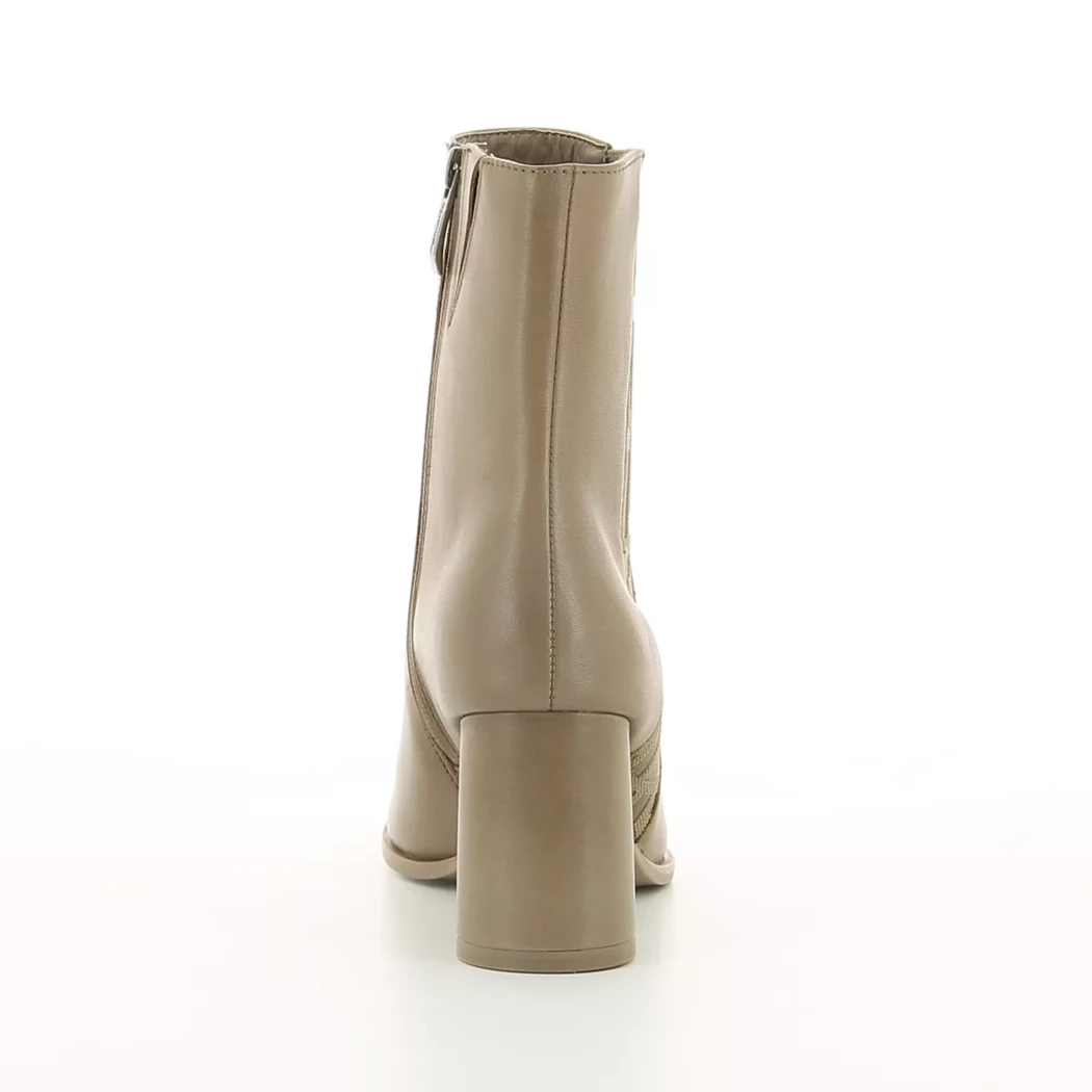 Image (3) de la chaussures Tamaris - Boots Taupe en Cuir Image (3) de la chaussures Tamaris - Boots Taupe en Cuir