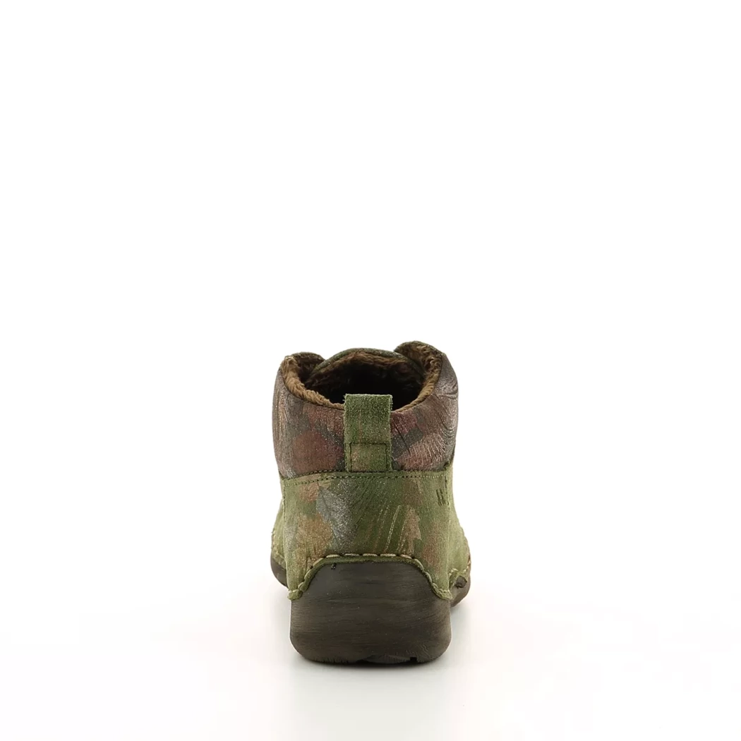 Image (3) de la chaussures Josef Seibel - Bottines Vert en Cuir nubuck Image (3) de la chaussures Josef Seibel - Bottines Vert en Cuir nubuck