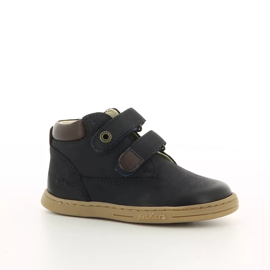 Image (1) de la chaussures Kickers - Bottines Bleu en Cuir nubuck Image (1) de la chaussures Kickers - Bottines Bleu en Cuir nubuck