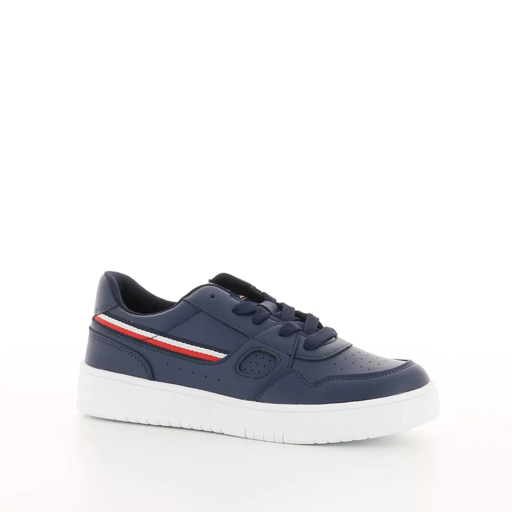 Image (1) de la chaussures Tommy Hilfiger - Baskets Bleu en Cuir synthétique Image (1) de la chaussures Tommy Hilfiger - Baskets Bleu en Cuir synthétique