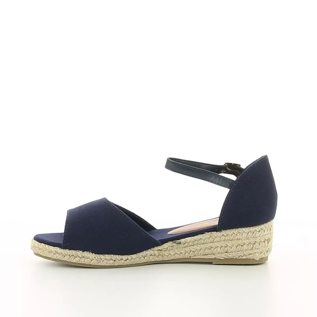 Image (4) de la chaussures Tommy Hilfiger - Sandales et Nu-Pieds Bleu en Textile Image (4) de la chaussures Tommy Hilfiger - Sandales et Nu-Pieds Bleu en Textile
