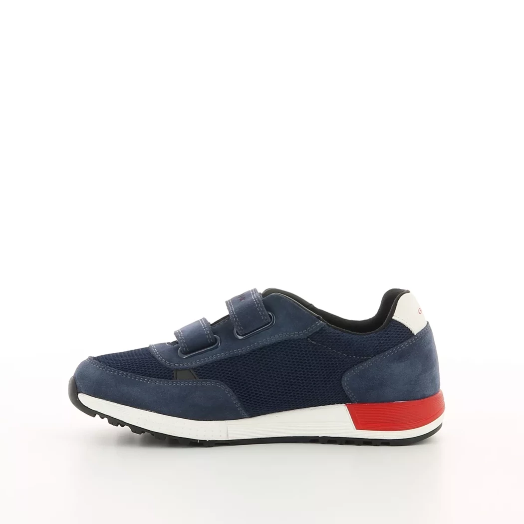 Image (4) de la chaussures Geox - Baskets Bleu en Cuir nubuck Image (4) de la chaussures Geox - Baskets Bleu en Cuir nubuck