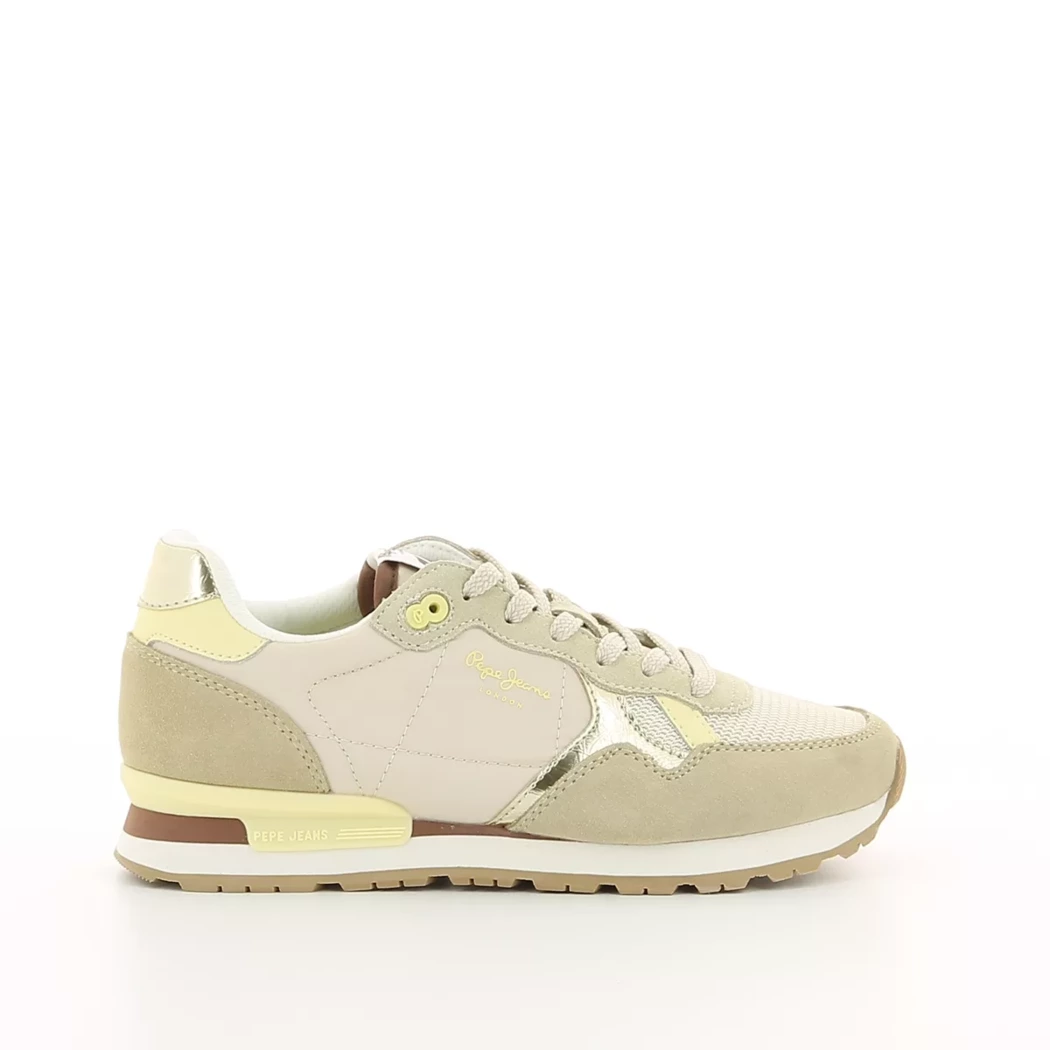 Image (2) de la chaussures Pepe Jeans - Baskets Taupe en Multi-Matières