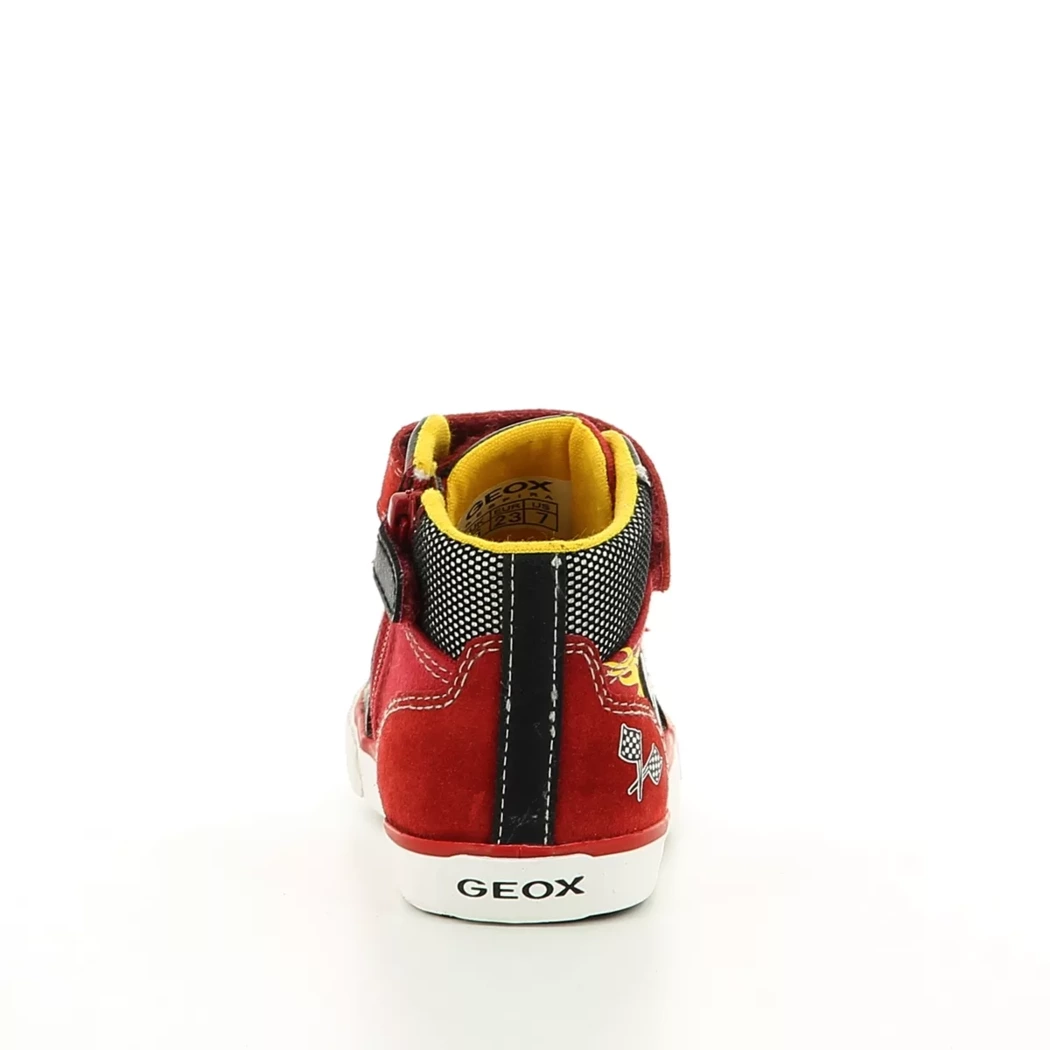 Image (3) de la chaussures Geox - Baskets Rouge en Textile Image (3) de la chaussures Geox - Baskets Rouge en Textile