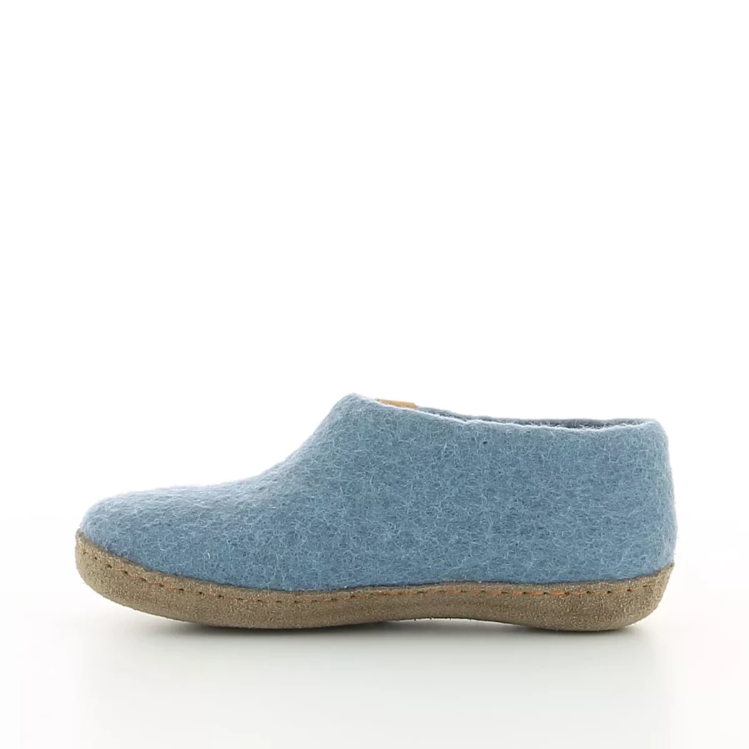 Image (4) de la chaussures Wool - Pantoufles et Chaussons Bleu en Laine Image (4) de la chaussures Wool - Pantoufles et Chaussons Bleu en Laine