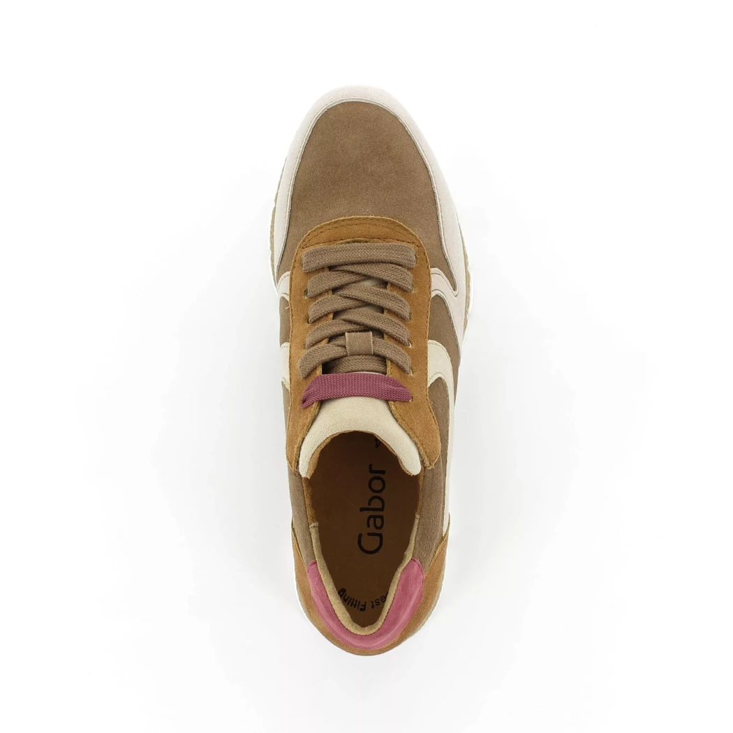 Image (6) de la chaussures Gabor - Baskets Rose en Cuir nubuck Image (6) de la chaussures Gabor - Baskets Rose en Cuir nubuck