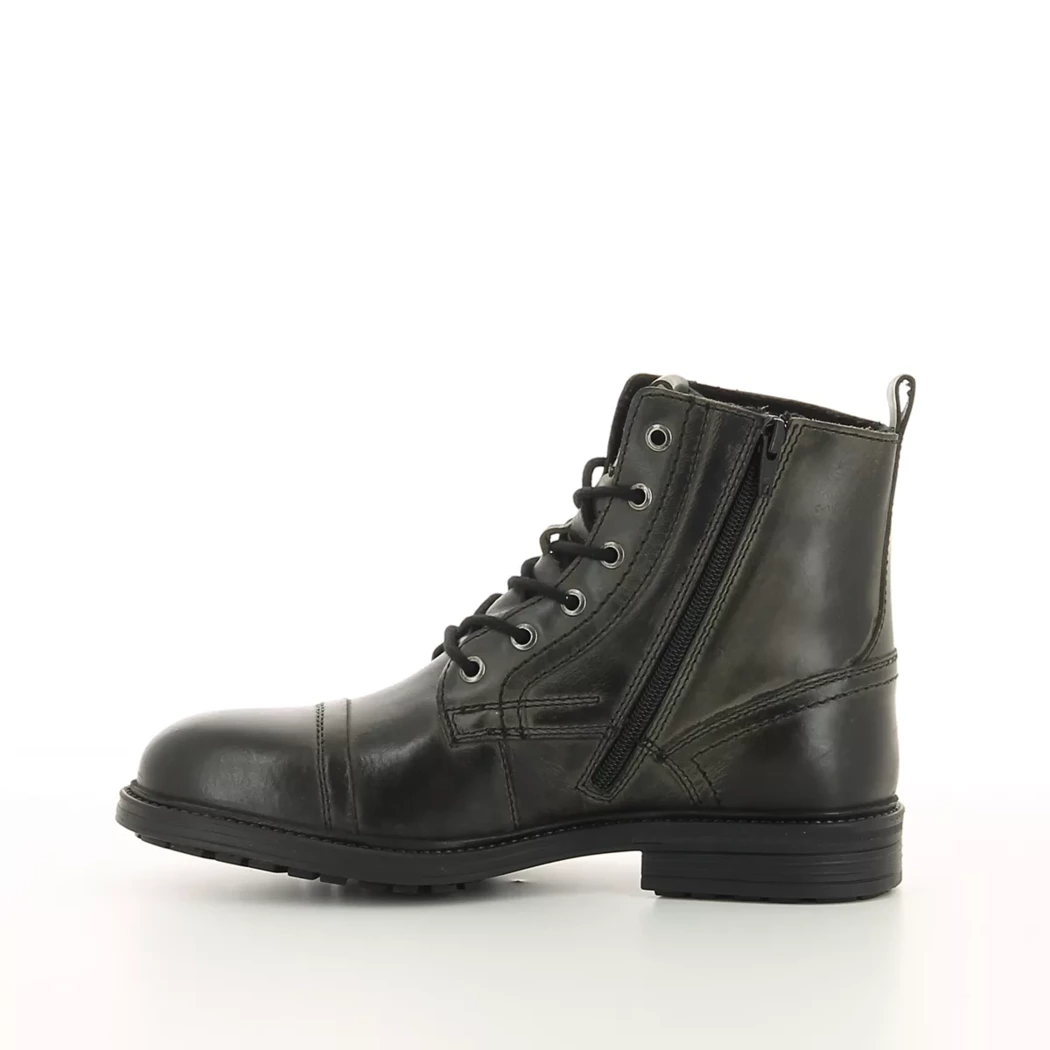 Image (4) de la chaussures Jack & Jones - Bottines Noir en Cuir Image (4) de la chaussures Jack & Jones - Bottines Noir en Cuir