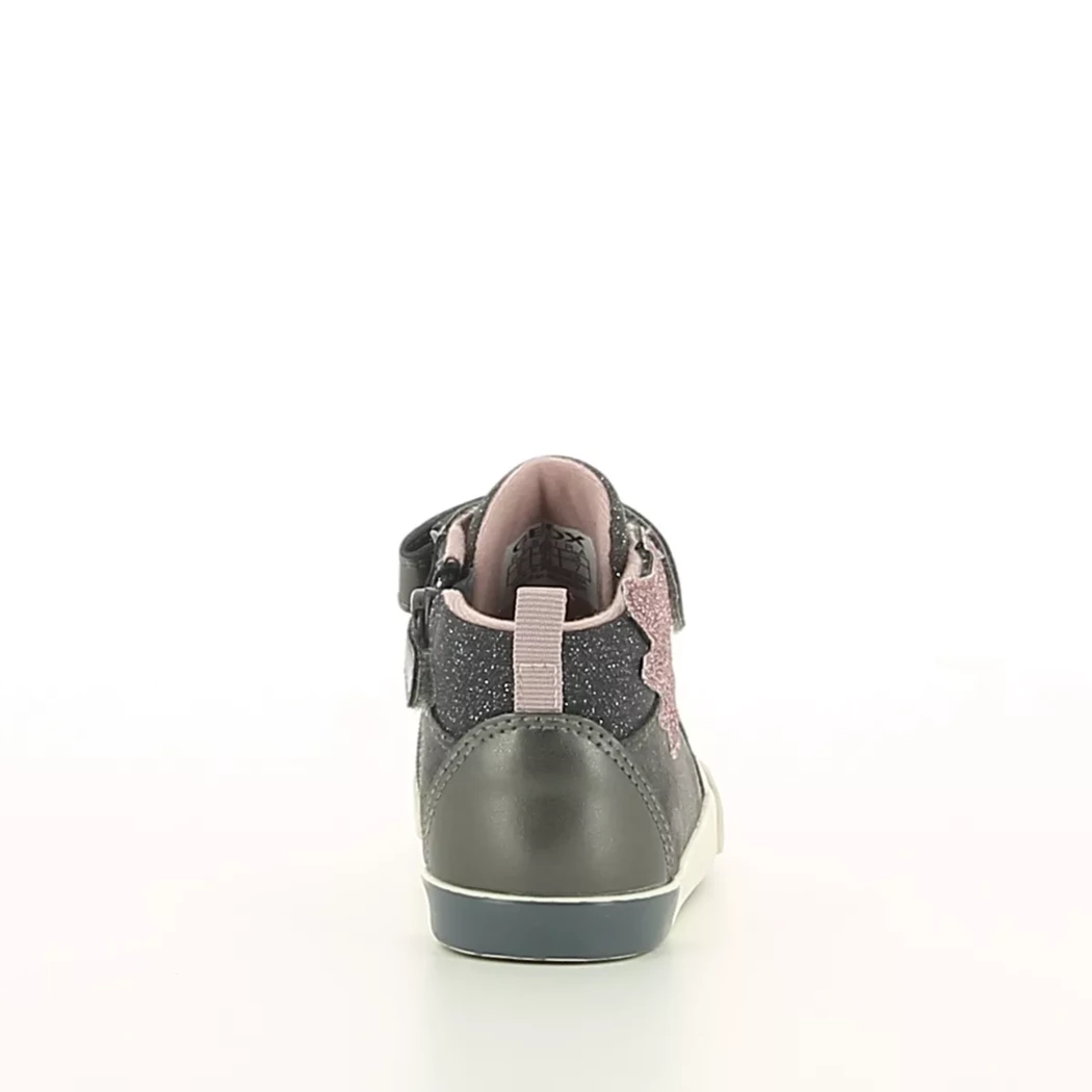 Image (3) de la chaussures Geox - Bottines Gris en Cuir synthétique Image (3) de la chaussures Geox - Bottines Gris en Cuir synthétique