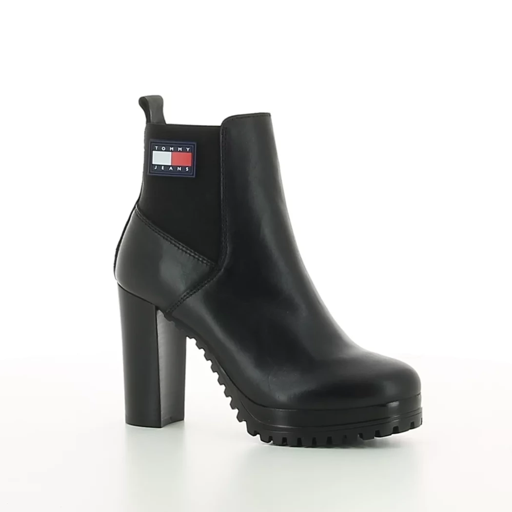 Image (1) de la chaussures Tommy jeans - Boots Noir en Cuir Image (1) de la chaussures Tommy jeans - Boots Noir en Cuir