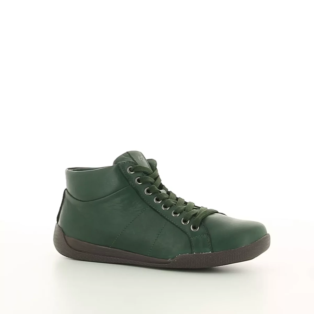 Image (1) de la chaussures Andrea Conti - Bottines Vert en Cuir Image (1) de la chaussures Andrea Conti - Bottines Vert en Cuir