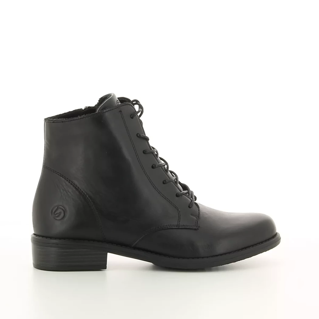 Image (2) de la chaussures Remonte - Bottines Noir en Cuir Image (2) de la chaussures Remonte - Bottines Noir en Cuir