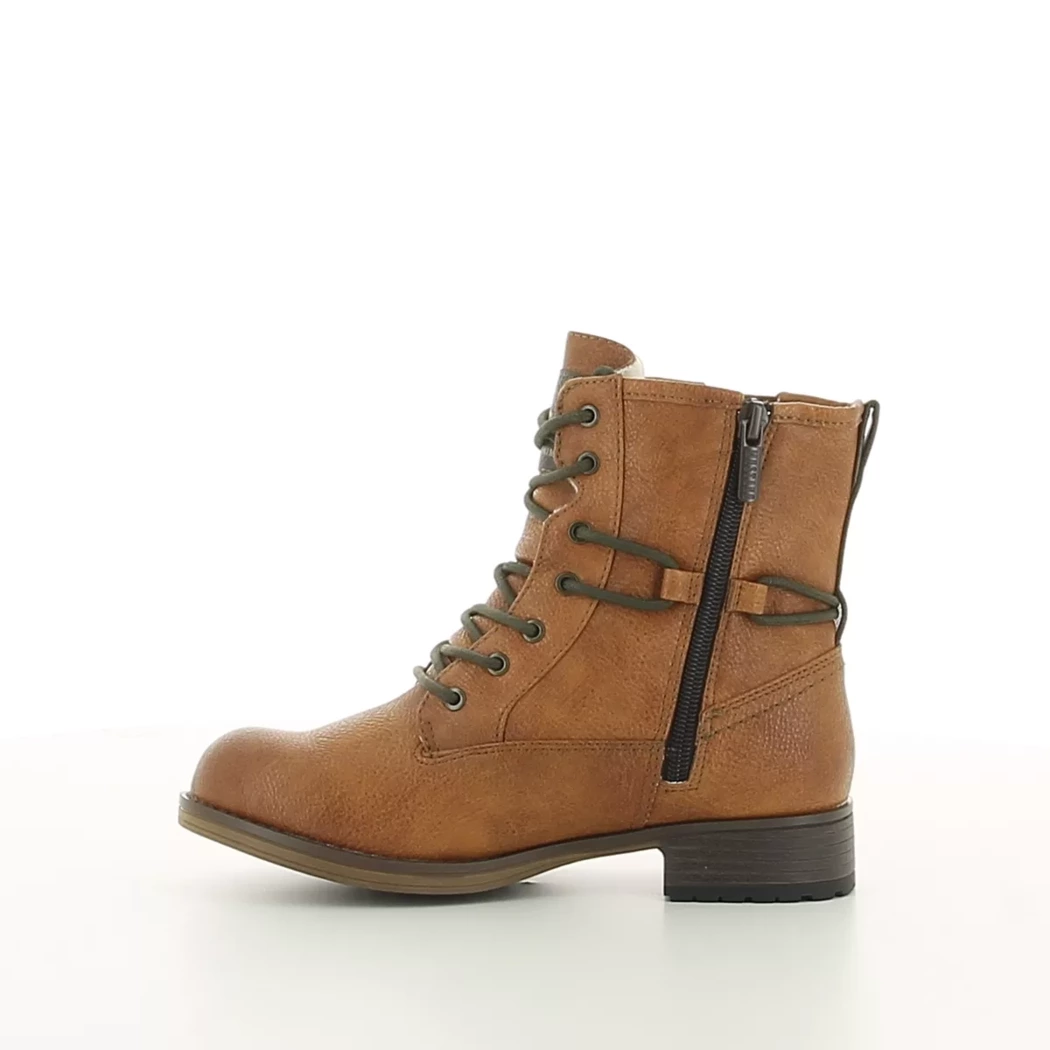 Image (4) de la chaussures Mustang - Bottines Cuir naturel / Cognac en Cuir synthétique Image (4) de la chaussures Mustang - Bottines Cuir naturel / Cognac en Cuir synthétique