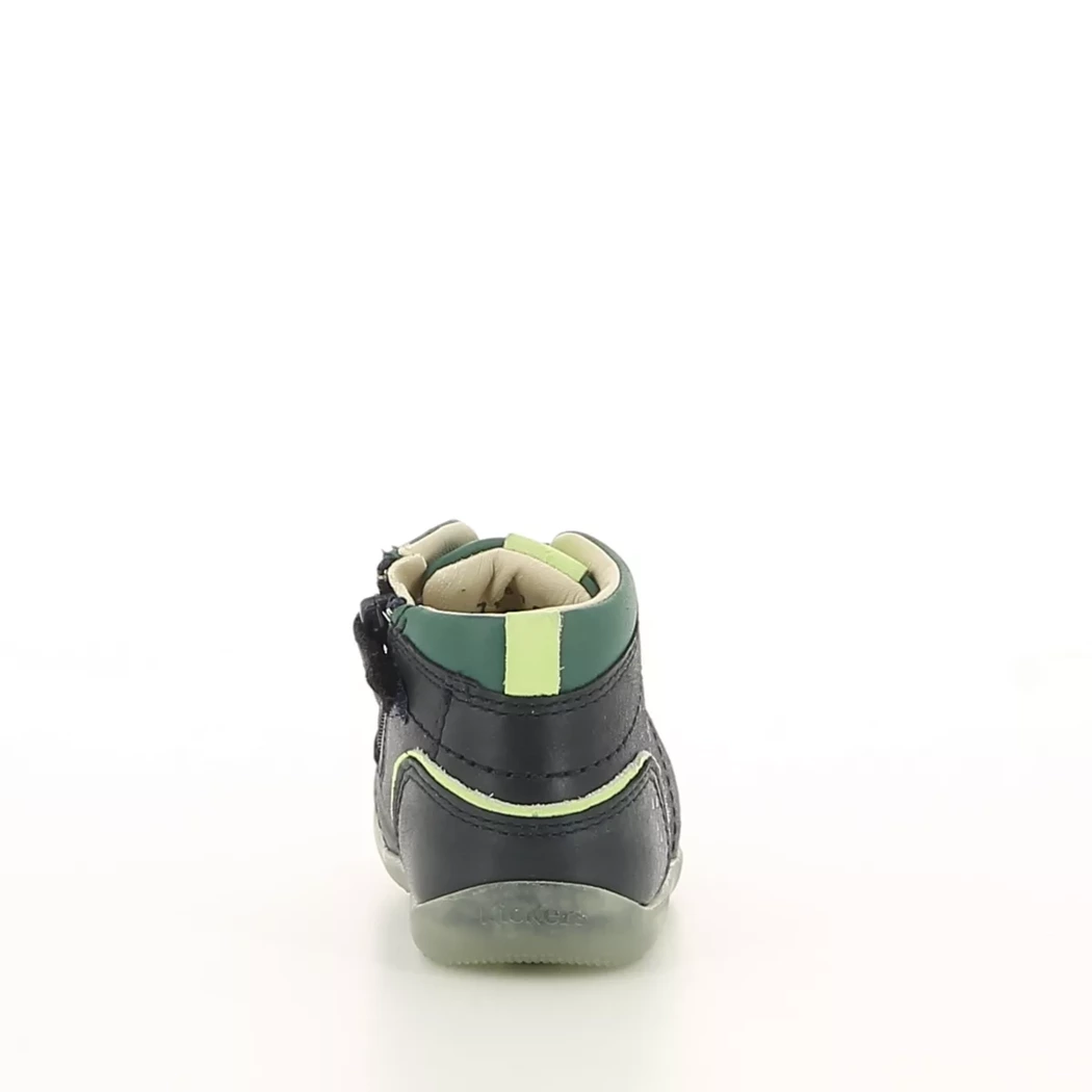 Image (3) de la chaussures Kickers - Bottines Bleu en Cuir Image (3) de la chaussures Kickers - Bottines Bleu en Cuir
