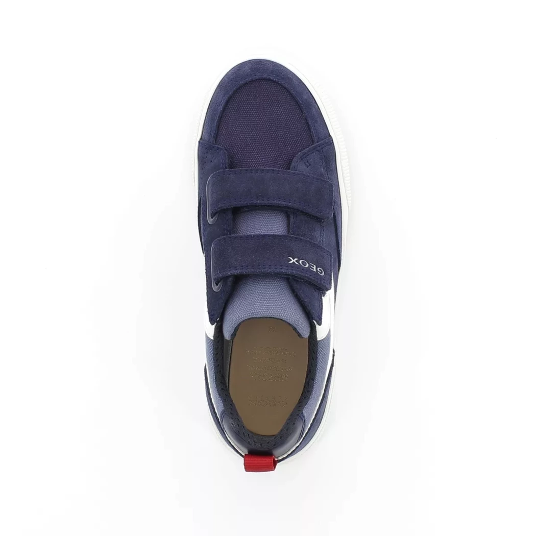 Image (6) de la chaussures Geox - Baskets Bleu en Cuir nubuck Image (6) de la chaussures Geox - Baskets Bleu en Cuir nubuck