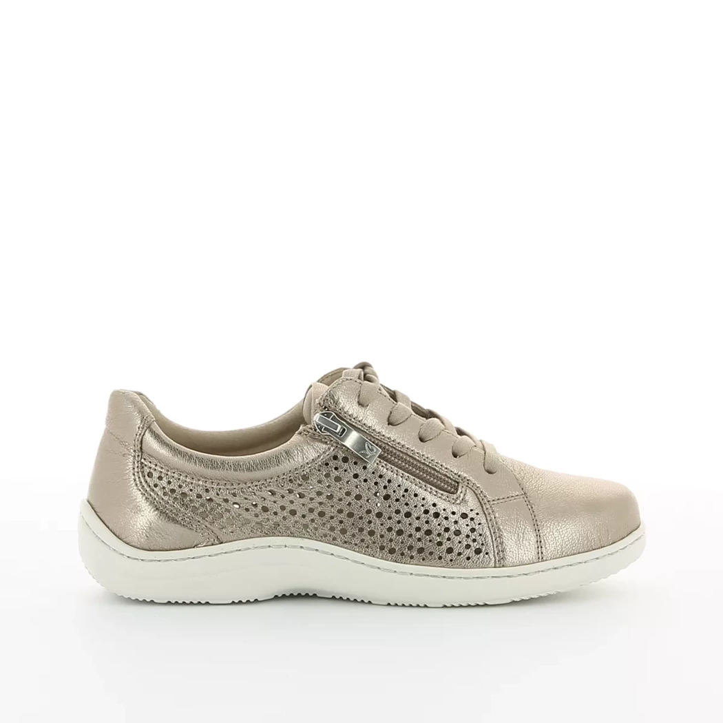 Image (2) de la chaussures Caprice - Baskets Taupe en Cuir Image (2) de la chaussures Caprice - Baskets Taupe en Cuir