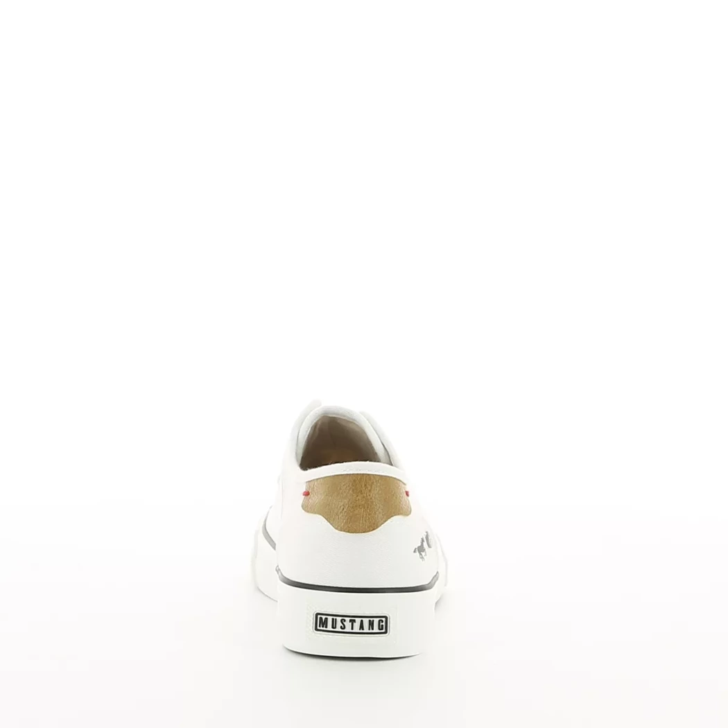 Image (3) de la chaussures Mustang - Baskets Blanc en Textile Image (3) de la chaussures Mustang - Baskets Blanc en Textile