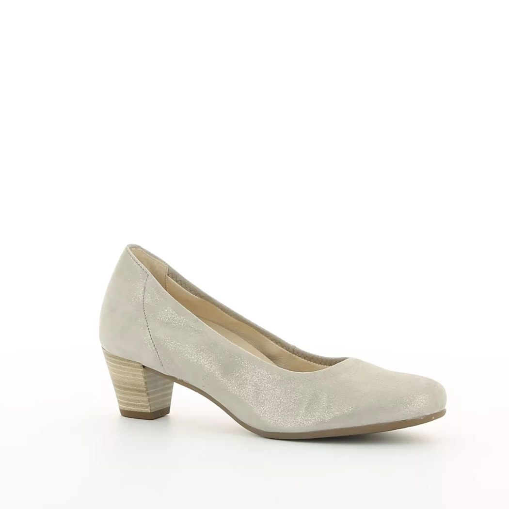 Image (1) de la chaussures Gabor - Escarpins Beige en Cuir nubuck Image (1) de la chaussures Gabor - Escarpins Beige en Cuir nubuck