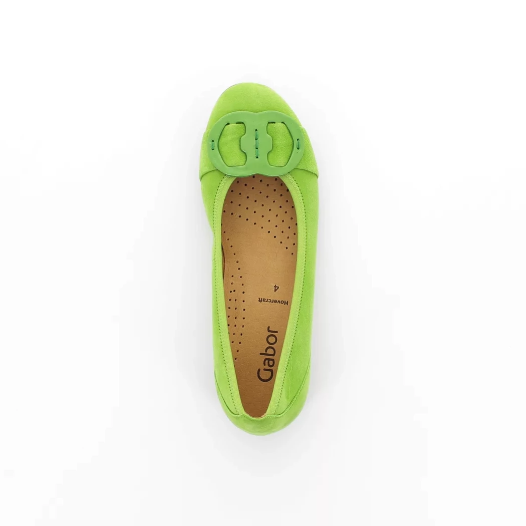Image (6) de la chaussures Gabor - Ballerines Vert en Cuir nubuck Image (6) de la chaussures Gabor - Ballerines Vert en Cuir nubuck