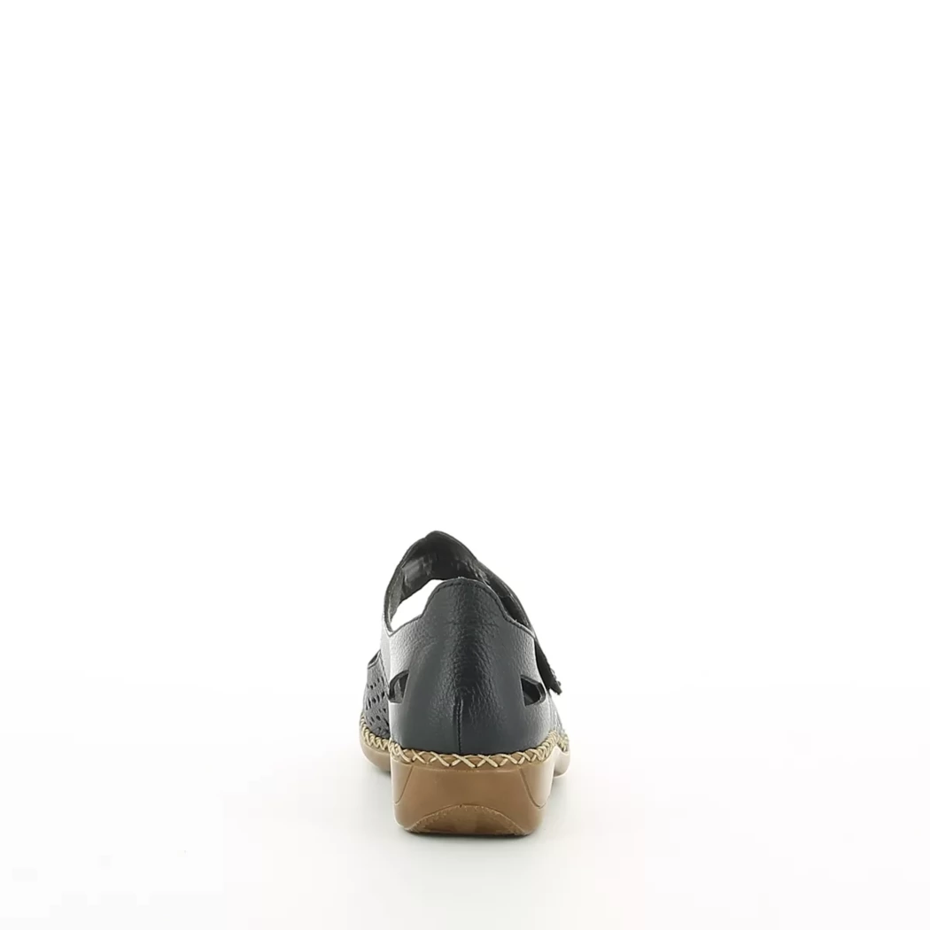 Image (3) de la chaussures Rieker - Escarpins Bleu en Cuir Image (3) de la chaussures Rieker - Escarpins Bleu en Cuir