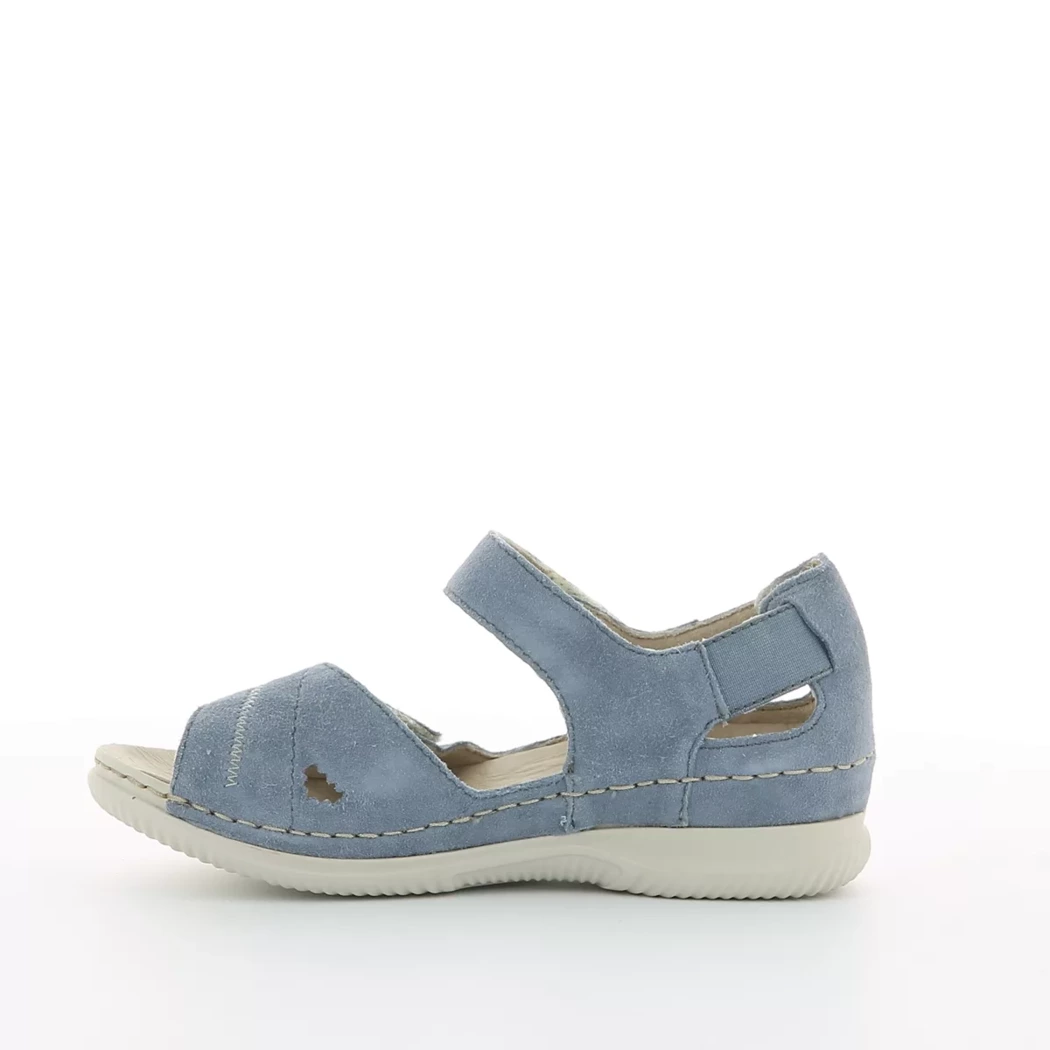 Image (4) de la chaussures Rieker - Sandales et Nu-Pieds Bleu en Cuir nubuck Image (4) de la chaussures Rieker - Sandales et Nu-Pieds Bleu en Cuir nubuck