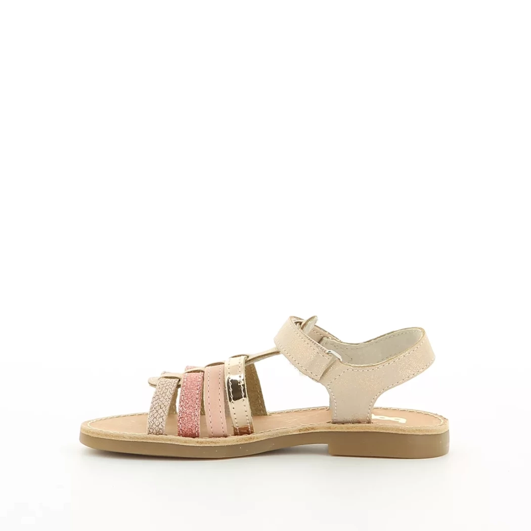 Image (4) de la chaussures Bopy - Sandales et Nu-Pieds Rose en Cuir Image (4) de la chaussures Bopy - Sandales et Nu-Pieds Rose en Cuir