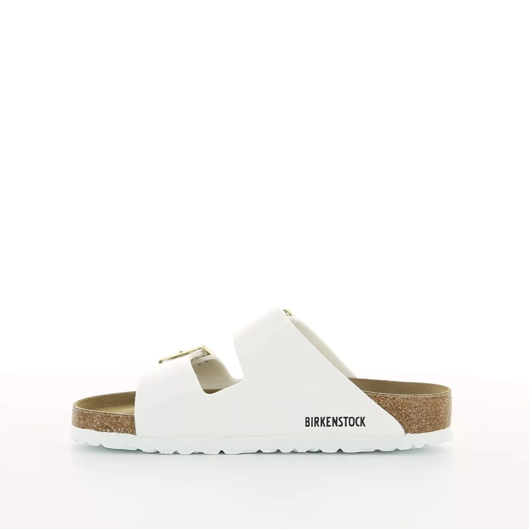Image (4) de la chaussures Birkenstock - Mules et Sabots Blanc en Cuir synthétique Image (4) de la chaussures Birkenstock - Mules et Sabots Blanc en Cuir synthétique