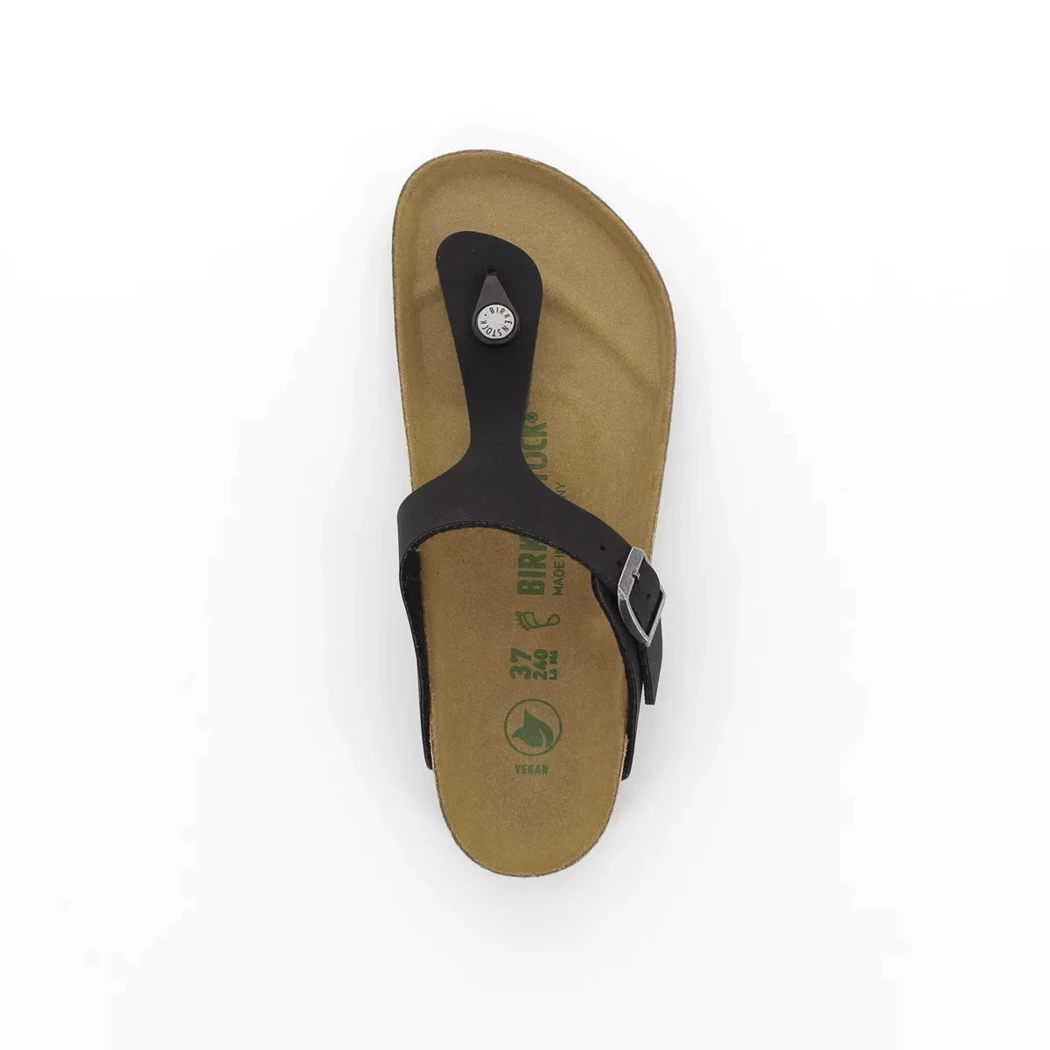 Image (6) de la chaussures Birkenstock - Mules et Sabots Noir en Cuir nubuck Image (6) de la chaussures Birkenstock - Mules et Sabots Noir en Cuir nubuck